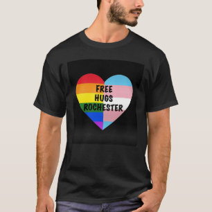 T-shirt escuro, o estilo dos homens