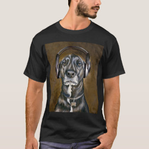 T-SHIRT ESCUTA, AQUI - O CÃO