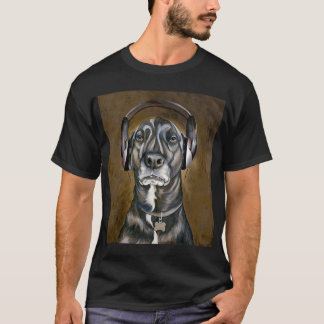 T-SHIRT ESCUTA, AQUI - O CÃO