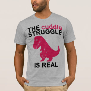 T-shirt Esforço do afago de T-Rex