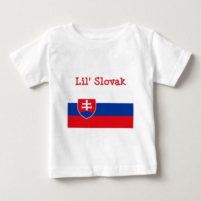 T-shirt eslovaco de Lil (Frente)