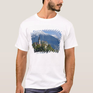 T-shirt Eslovênia, Bled, Lago Bled, Ilha Bled, Bled