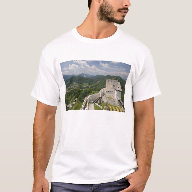 T-shirt ESLOVÊNIA, STAJERSKA Styria), Celje: Vista de Cida (Frente)
