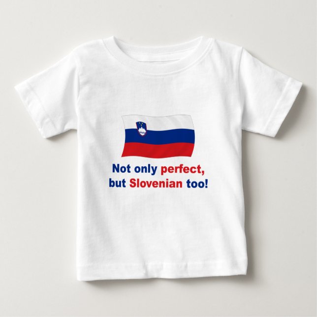 T-shirt Esloveno perfeito (Frente)