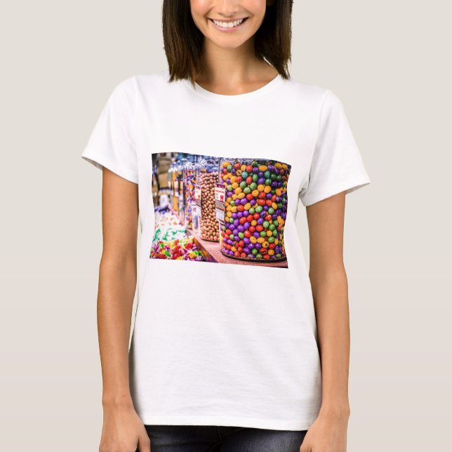 T-shirt Esmagamento dos doces (Frente)