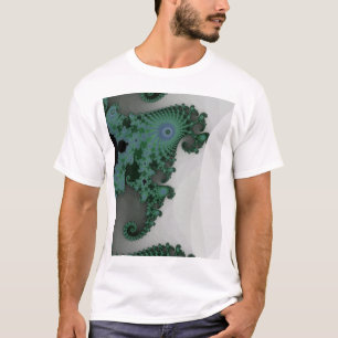 T-shirt esmeralda do cavalo marinho