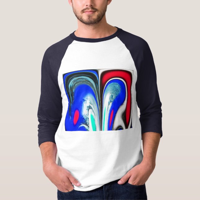 T-shirt espaço alienígena (Frente)