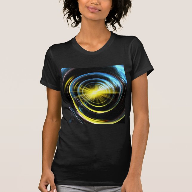T-shirt Espaço do wormhole (Frente)