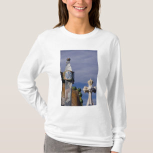 T-shirt Espanha, Catalunha, Barcelona. Casa Batlló (1906).