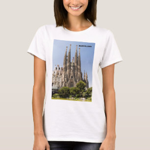 T-shirt Espanha de Sagrada Familia Barcelona