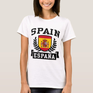 T-shirt Espanha Espana