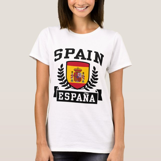 T-shirt Espanha Espana (Frente)
