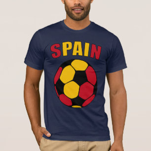 T-shirt Espanha Footy (escuro)