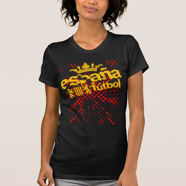 T-shirt ESPANHA - futebol de Espana (Frente)