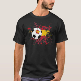 T-shirt Espanha preta. 01