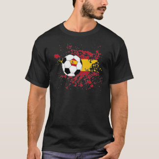 T-shirt Espanha preta. 01