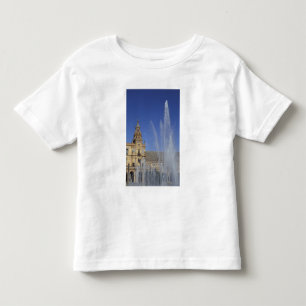 T-shirt Espanha, Sevilha, Andaluzia Fonte e ornamentado