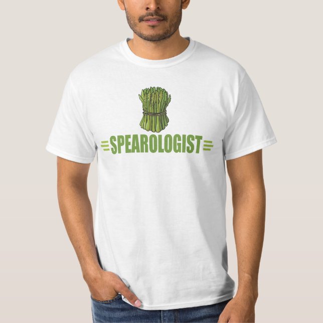 T-shirt Espargo Engraçado (Frente)