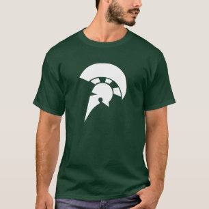 T-shirt espartano do pictograma