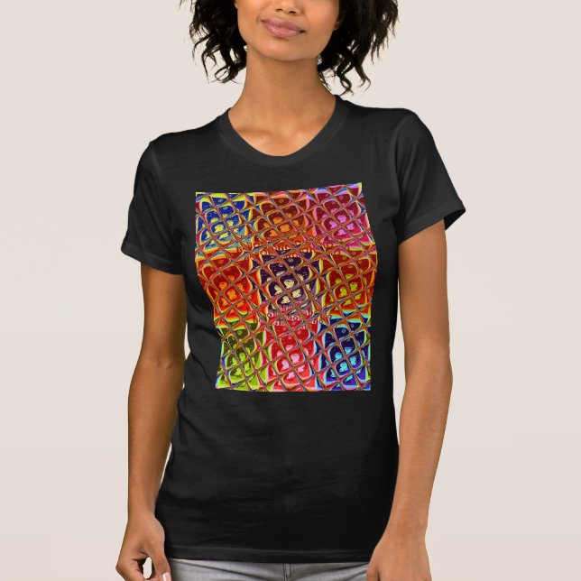 T-Shirt especial de Abstrato de Natal (Frente)
