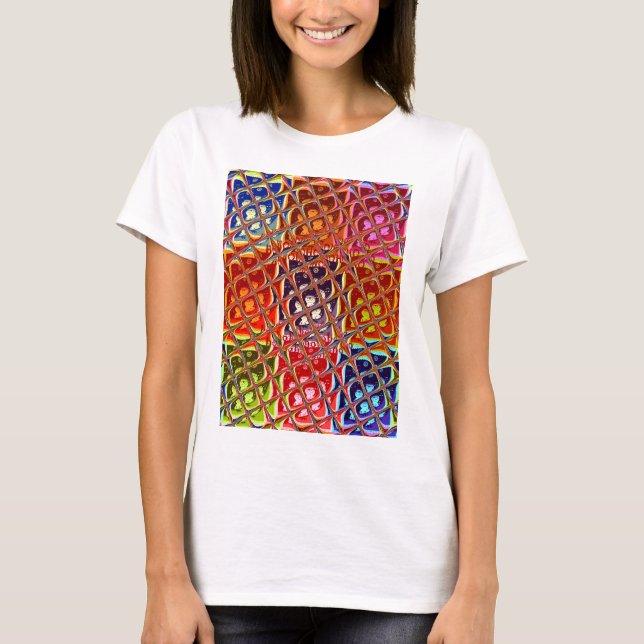 T-Shirt especial de Abstrato de Natal (Frente)