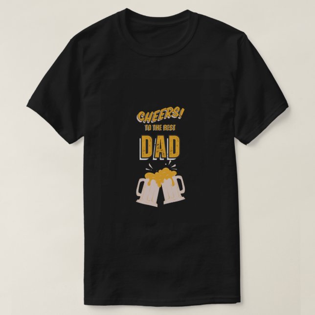 T-Shirt especial de dia de os pais (Frente do Design)