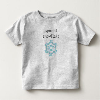 t-shirt especial de snowflake