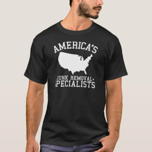 T-shirt Especialistas da remoção da sucata de Americas