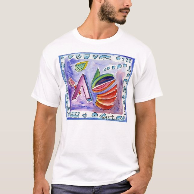 T-shirt Espera romântica das sonatas (Frente)