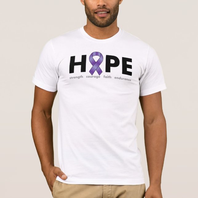 T-shirt ESPERANÇA (consciência da epilepsia) (Frente)