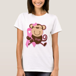 T-shirt Esperança do cancer do macaco