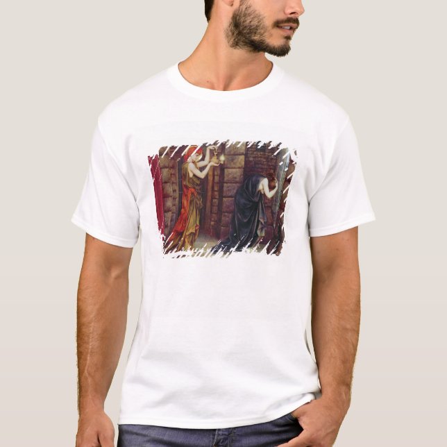 T-shirt Esperança na prisão do desespero (óleo em canvas) (Frente)