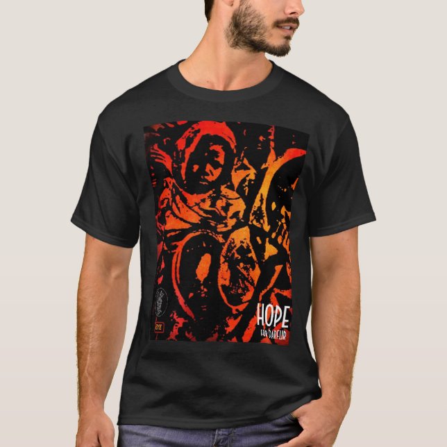 T-shirt ESPERANÇA para DARFUR (Frente)