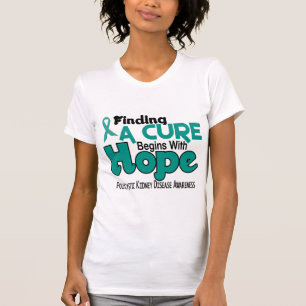 T-shirt ESPERANÇA Polycystic 5 da doença renal de PKD
