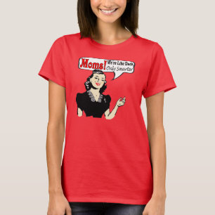 T-shirt esperto das mães