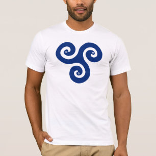 T-shirt espiral triplo celta