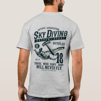 T-shirt Esporte Extremo de Parapente