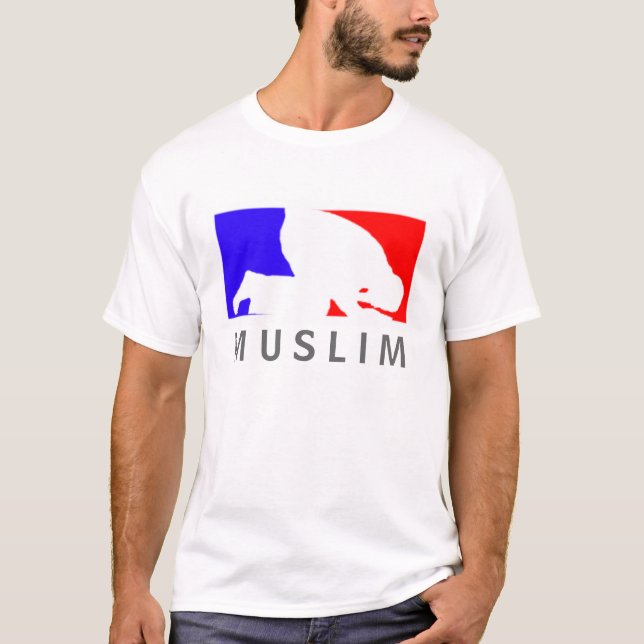 T-shirt Esporte muçulmano (Frente)