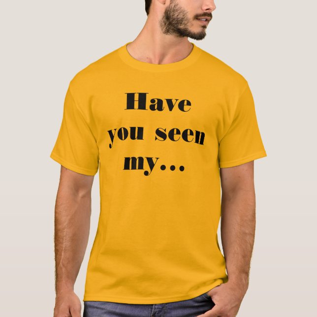 T-shirt Esposa - Você Viu Engraçado Dizendo Humor? (Frente)