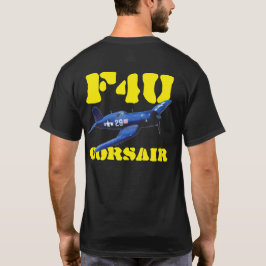 T-SHIRT ESQUADRÃO DAS OVELHAS NEGRAS DO CORSÁRIO DE F4U