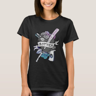 T-shirt Esquadrão Suicida Harley Quinn "Rotten" Tatuage