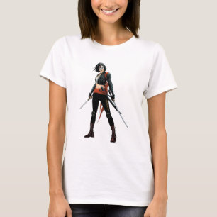 T-shirt Esquadrão Suicida   Katana Quic Book Art