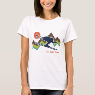 T-shirt Esqui Lake Tahoe