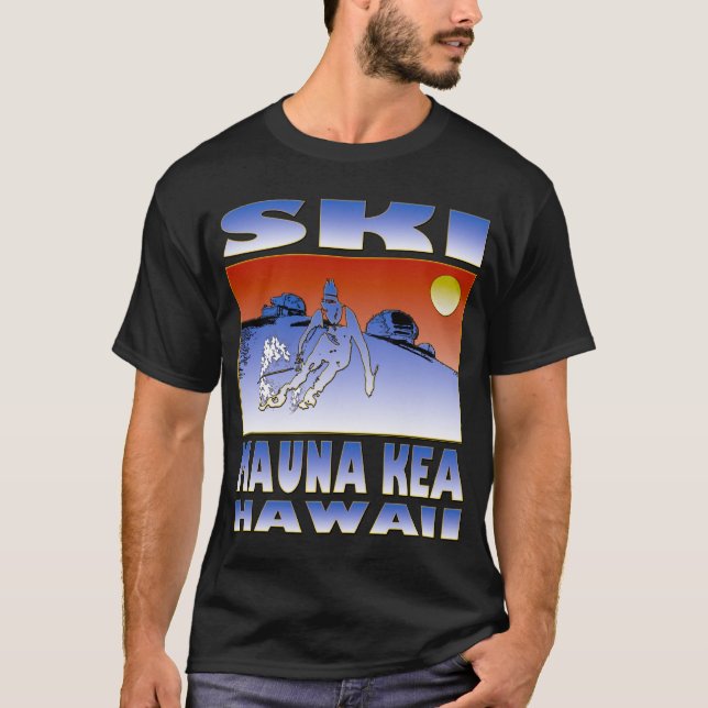 T-shirt Esqui Mauna Kea (Frente)