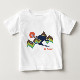 T-shirt Esqui Vermont