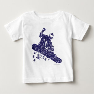 T-shirt Esquiador de Neve