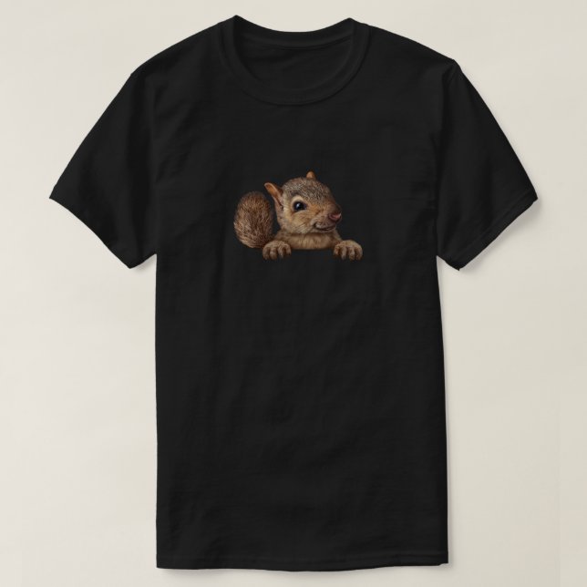 T-Shirt Esquilo (Frente do Design)