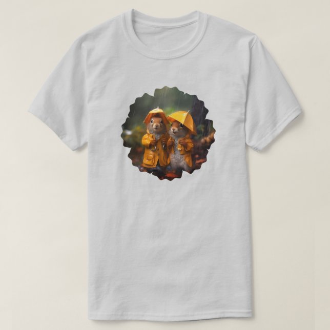 T-Shirt Esquilo (Frente do Design)