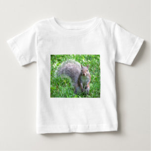 T-shirt Esquilo cinzento bonito