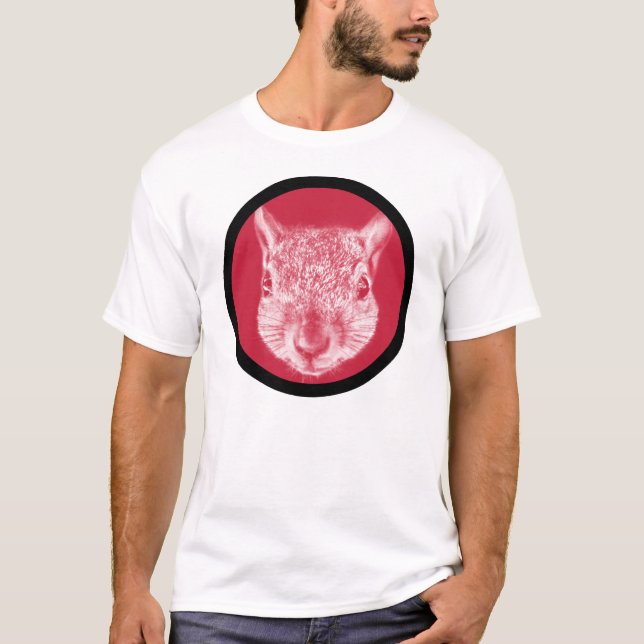 T-shirt Esquilo da reunião (Frente)